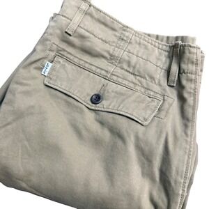Levis XX Chino Pants Mens 36x32 Khaki Brown Twill 55688-0053 White Tab